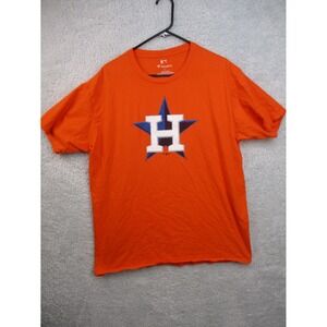 Houston Astros Jose Altuve #27 Shirt XL Fanatics Orange MLB Licensed T-Shirt